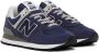 New Balance Navy 574 Core Sneakers - Thumbnail 4