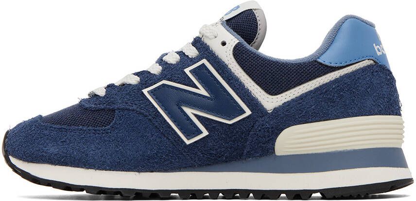 New Balance Navy 574 Sneakers