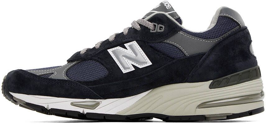 New Balance Navy 'Made In UK' 991v1 Sneakers