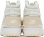 New Balance Off-White & Beige 650R Sneakers - Thumbnail 2