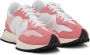 New Balance Pink & White 327 Sneakers - Thumbnail 9