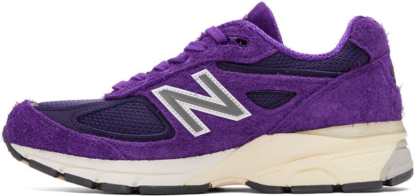 New Balance Purple Made in USA 990v4 Sneakers