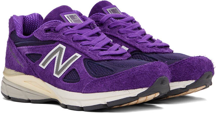 New Balance Purple Made in USA 990v4 Sneakers