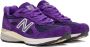 New Balance Purple Made in USA 990v4 Sneakers - Thumbnail 4