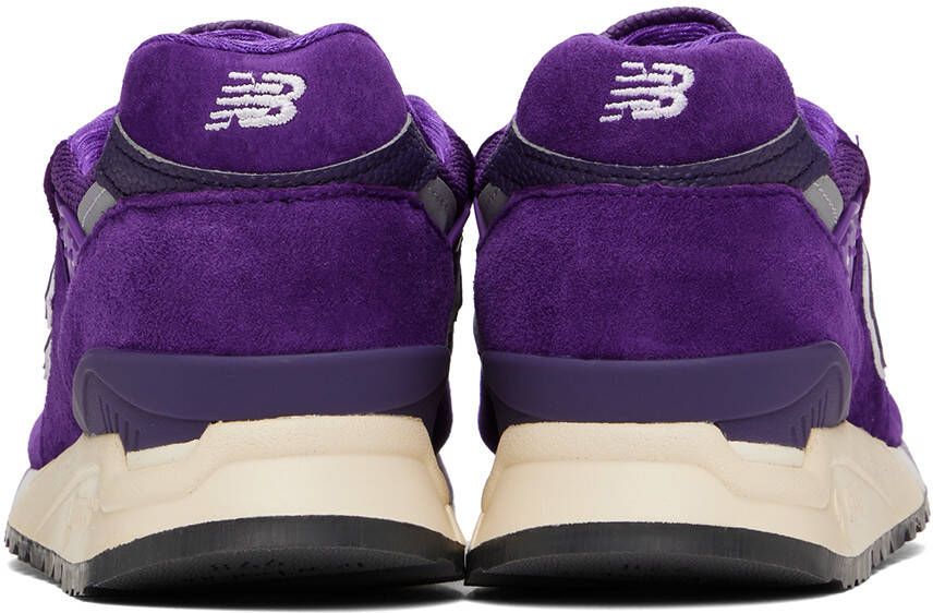 New Balance Purple Made in USA 998 Sneakers