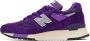 New Balance Purple Made in USA 998 Sneakers - Thumbnail 3