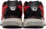 New Balance Red Made In US 990v3 Low Sneakers - Thumbnail 4