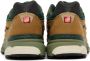 New Balance Tan & Green Made in USA 990v3 Sneakers - Thumbnail 2