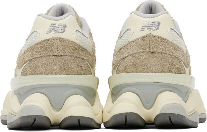 New Balance Taupe & Gray 9060 Sneakers