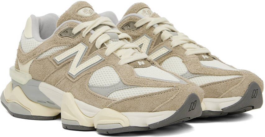 New Balance Taupe & Gray 9060 Sneakers