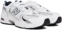 New Balance White & Indigo 530 Sneakers - Thumbnail 4