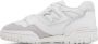 New Balance White & Tan 550 Sneakers - Thumbnail 2