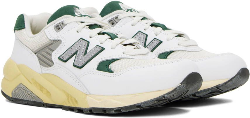New Balance White 580 Sneakers