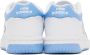 New Balance White & Blue 480 Sneakers - Thumbnail 2