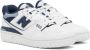 New Balance White & Blue 550 Sneakers - Thumbnail 4