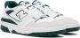 New Balance White & Green 550 Sneakers - Thumbnail 4