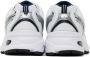 New Balance White & Indigo 530 Sneakers - Thumbnail 5
