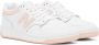 New Balance White & Pink 480 Sneakers - Thumbnail 4