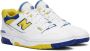 New Balance White & Yellow 550 Sneakers - Thumbnail 4