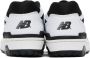 New Balance White BB550 Sneakers - Thumbnail 6