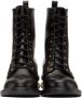 Nicholas Kirkwood Black Casati Pearl Combat Boots - Thumbnail 2