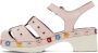 Nicole Saldaña SSENSE Exclusive Pink Flower Cici Sandals - Thumbnail 3