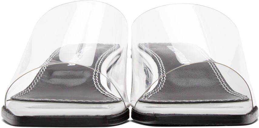 Nicole Saldaña SSENSE Exclusive Transparent Sarah Heeled Sandals