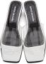 Nicole Saldaña SSENSE Exclusive Transparent Sarah Heeled Sandals - Thumbnail 5