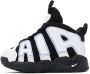 Nike Baby Black & White Air More Uptempo Sneakers - Thumbnail 3