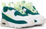 Nike Baby Green & White Air Max 90 Toggle Sneakers - Thumbnail 4