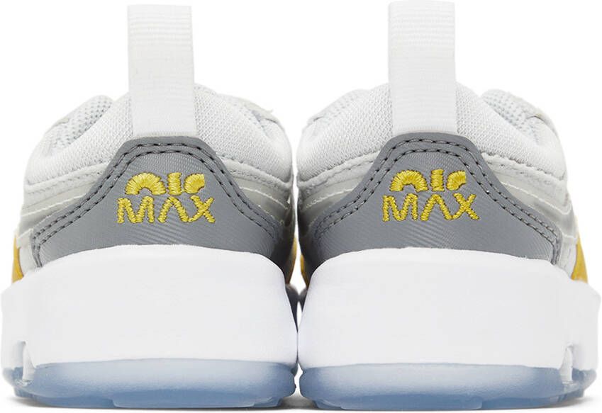 Nike Baby Grey & Yellow Air Max Motif Sneakers