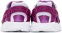 Nike Baby Silver & Purple Huarache Run Sneakers - Thumbnail 2