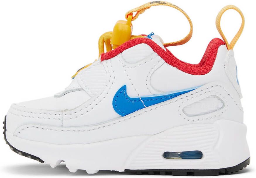 Nike Baby White Air Max 90 Toggle Sneakers