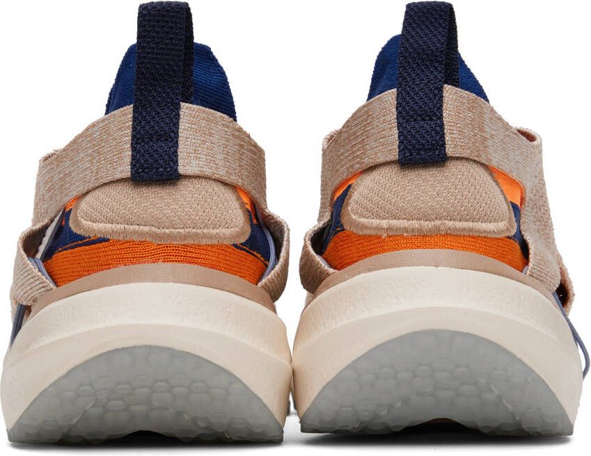 Nike Beige & Orange Spark Flyknit Sneakers