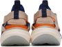 Nike Beige & Orange Spark Flyknit Sneakers - Thumbnail 2