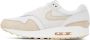 Nike Beige & White Air Max 1 Sneakers - Thumbnail 3