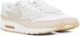Nike Beige & White Air Max 1 Sneakers - Thumbnail 4