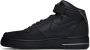 Nike Black Air Force 1 Mid '07 Sneakers - Thumbnail 3