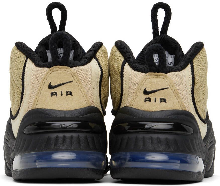 Nike Black & Beige Stüssy Edition Air Penny II Sneakers