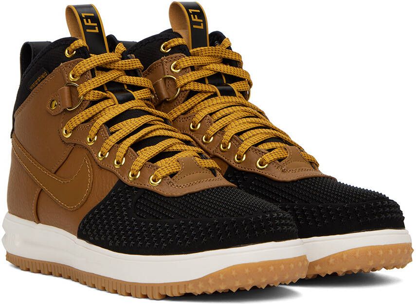 Nike Black & Brown Lunar Force 1 Sneakers