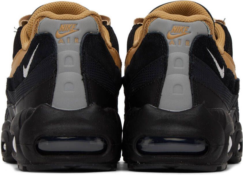 Nike Black & Gold Air Max 95 Sneakers