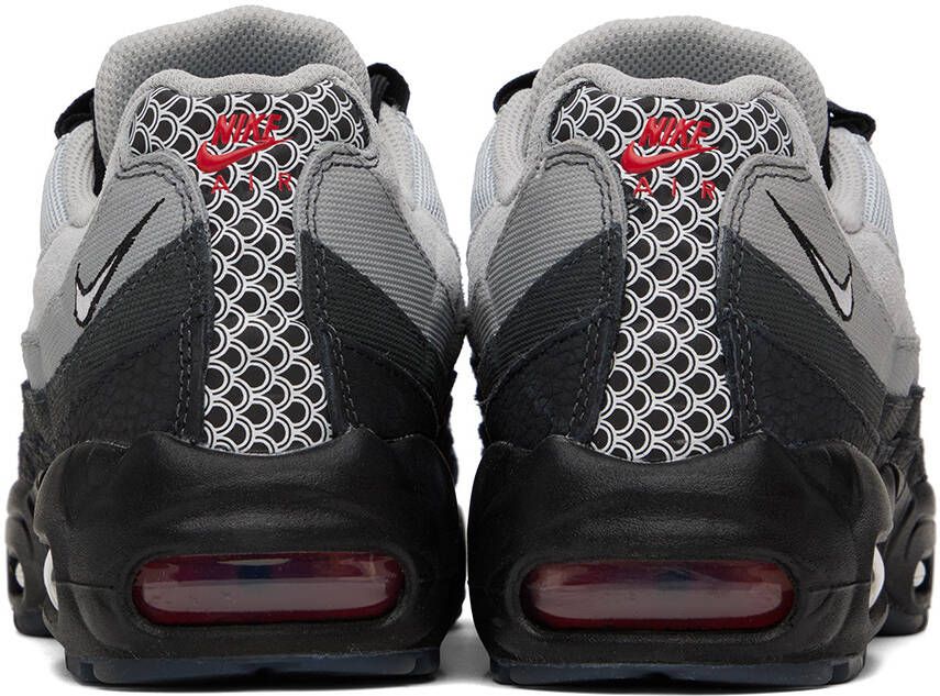 Nike Black & Gray Air Max 95 Premium Sneakers
