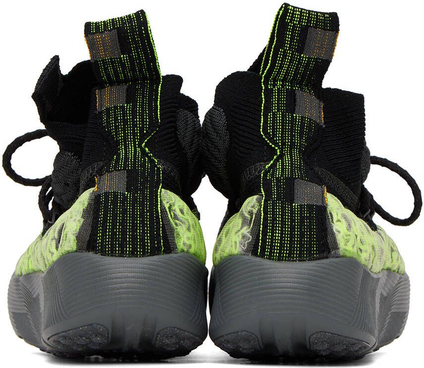 Nike Black & Grey ISPA Sense Flyknit Sneakers
