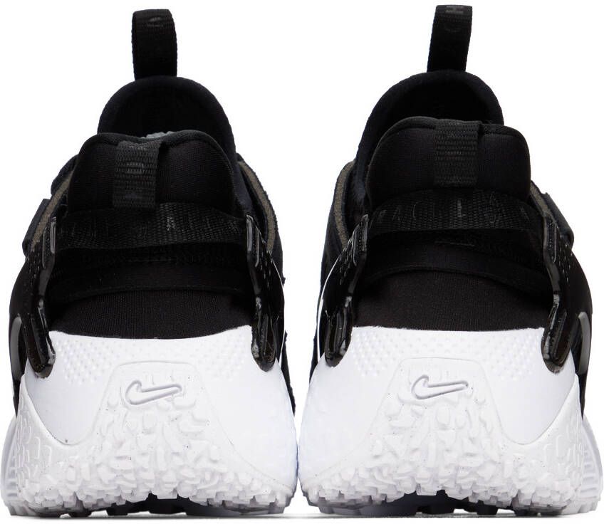 Nike Black & White Air Huarache Craft Sneakers