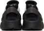 Nike Black & White Air Huarache Sneakers - Thumbnail 2