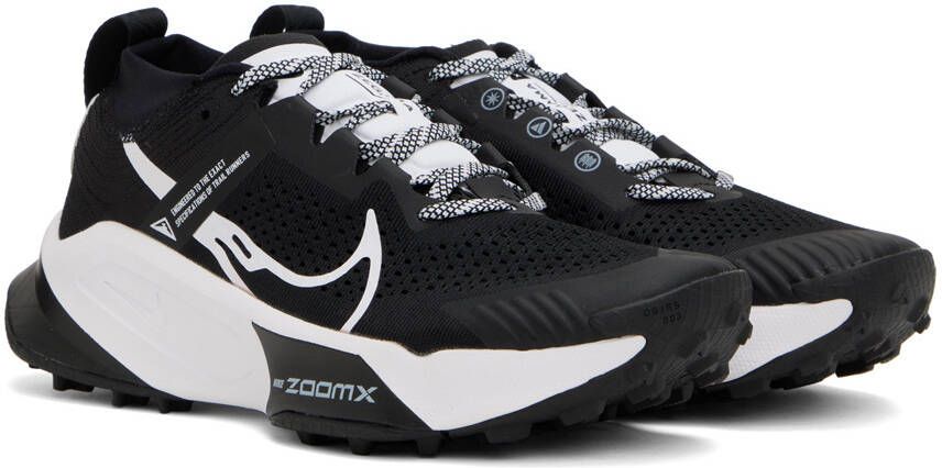 Nike Black & White ZoomX Zegama Trail Sneakers