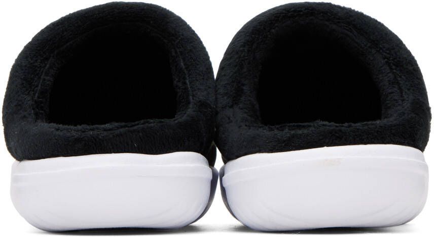 Nike Black Burrow SE Slippers