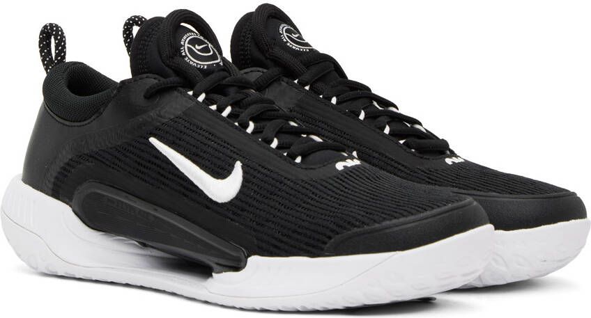 Nike Black Court Air Zoom NXT Sneakers