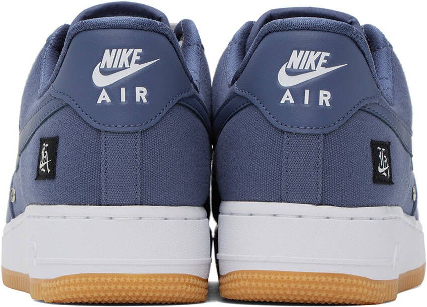 Nike Blue Air Force 1 'West Coast' Sneakers