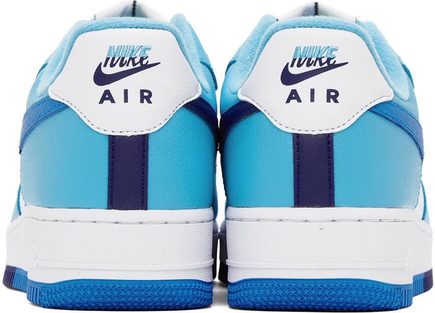 Nike Blue & White Air Force 1 '07 LV8 Sneakers